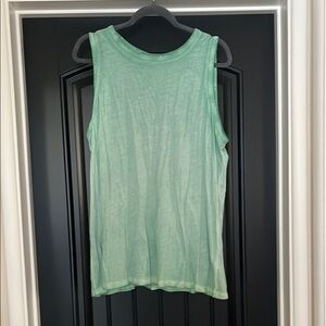 Torrid Green Sleeveless Tank Top Relaxed Fit
